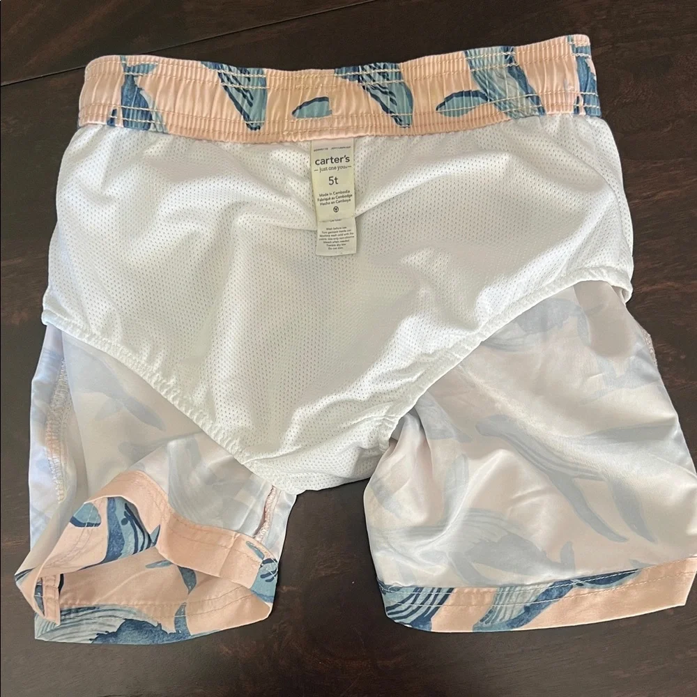 Carter's Aqua Whale Rashguard Set - Picture 8 of 8
